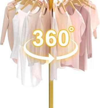 Round Garment Rack 360° Rotating